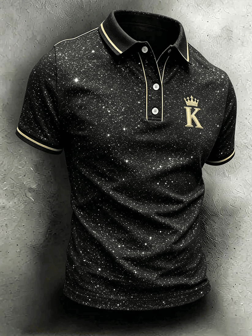 Michael Jackson King Of Pop Crown Polo Shirt Michael Jackson Merch Father's Day Gift Idea