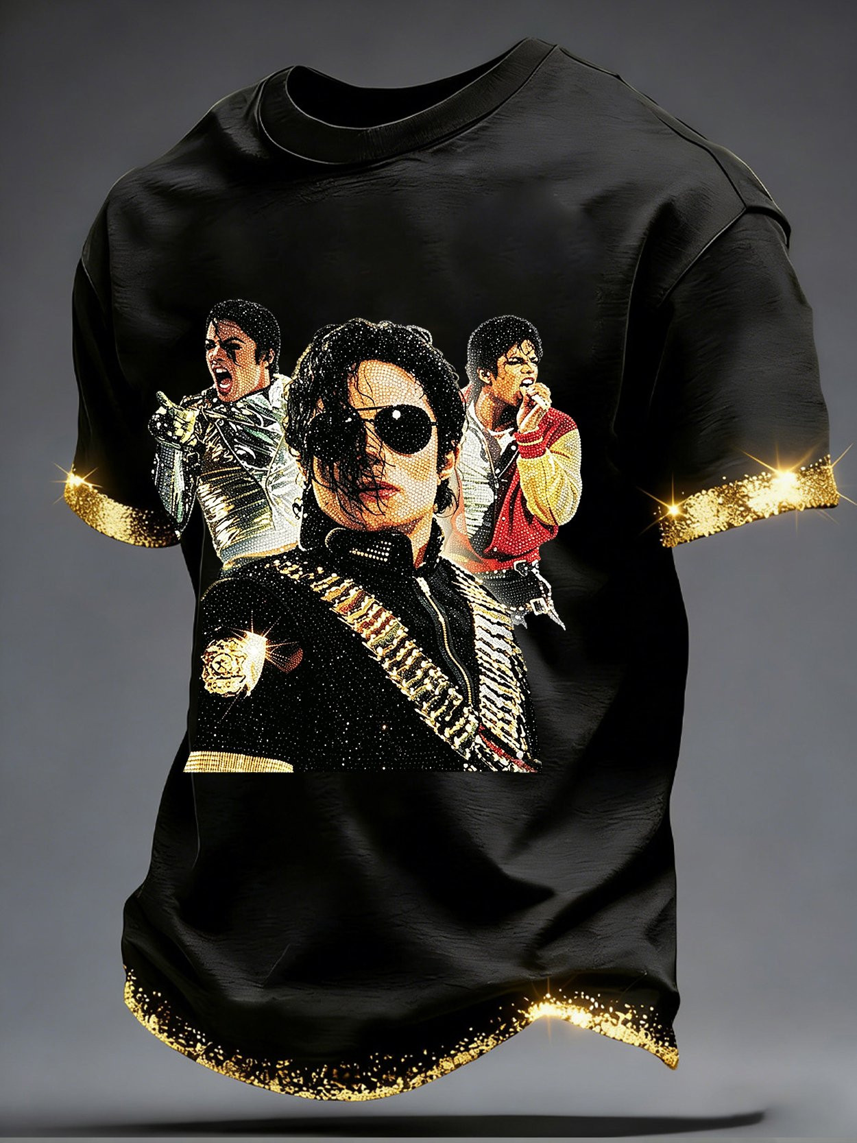 Michael Jackson King Of Pop Portrait T-Shirt Michael Jackson Clothes Best Gift For Brother