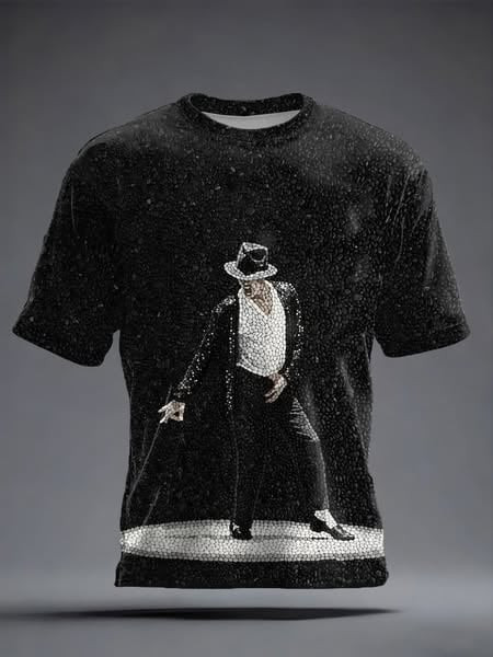 Michael Jackson King Of Pop T-Shirt Michael Jackson Clothing Commemorative Gift For Him