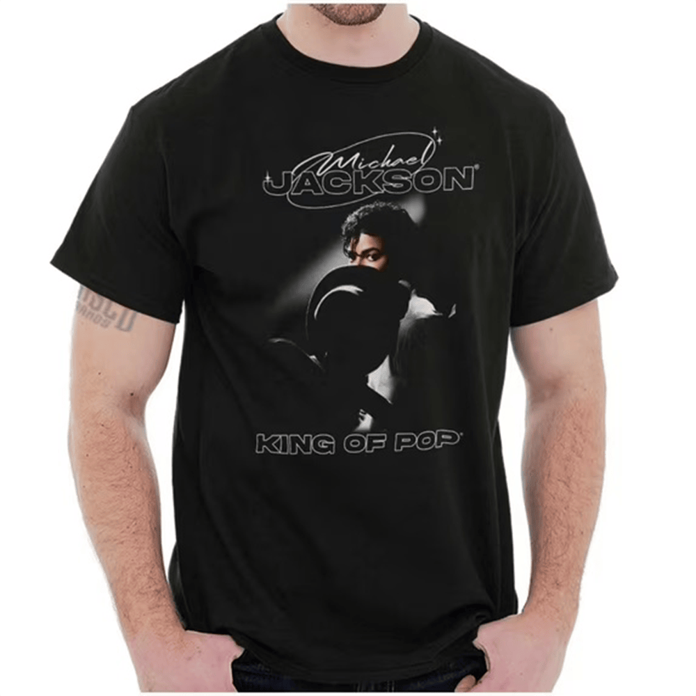 Michael Jackson King Of Pop T-Shirt Michael Jackson Lover Tee Unique Gift For Husband