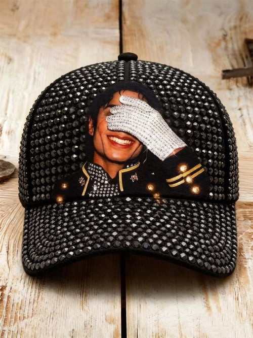 Michael Jackson King Of Pop White Glove Hat Michael Jackson Baseball Cap Gift Idea