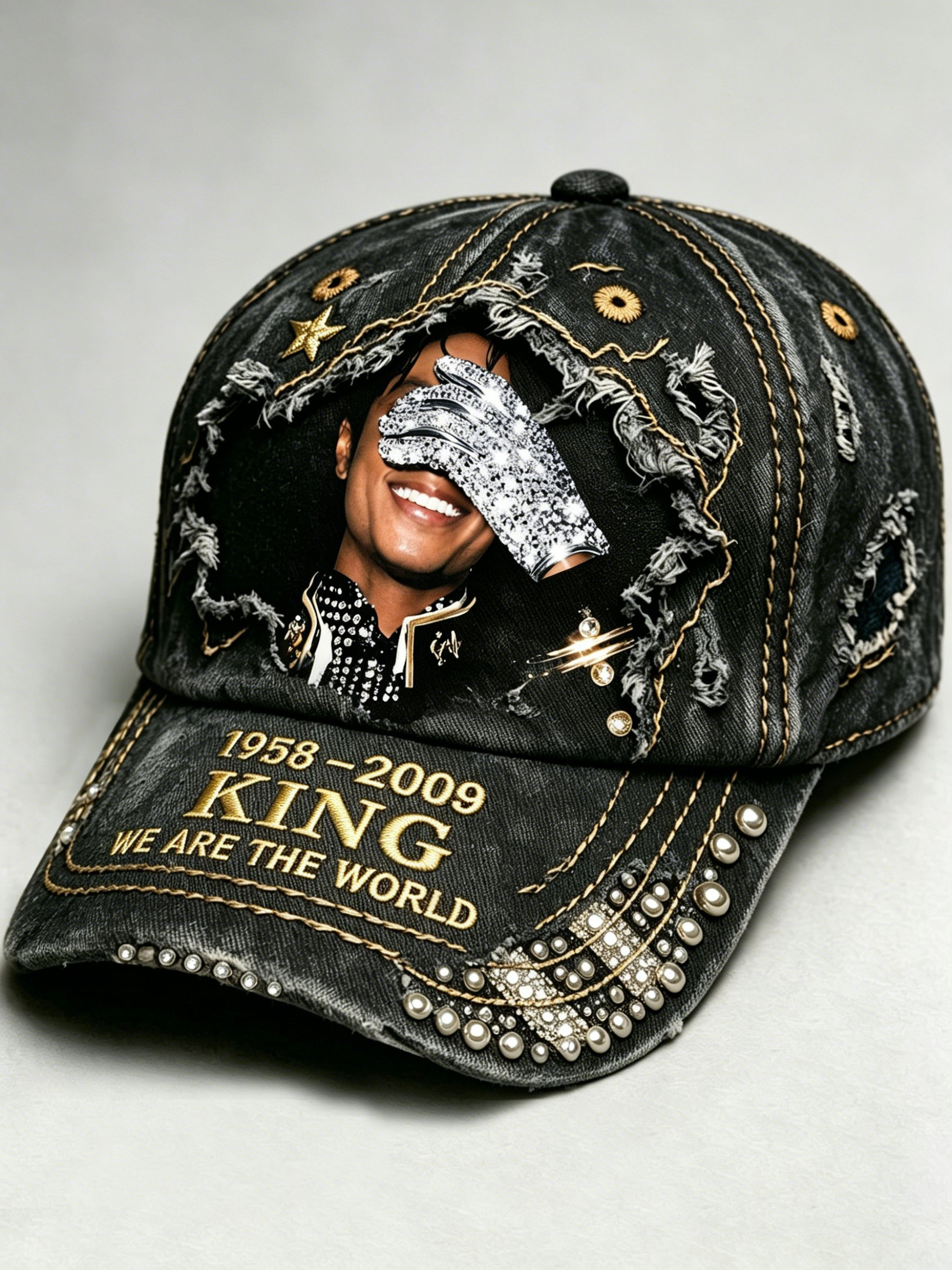 Michael Jackson King We Are The World Hat 1958 2009 Michael Jackson Baseball Cap Gift For Fans