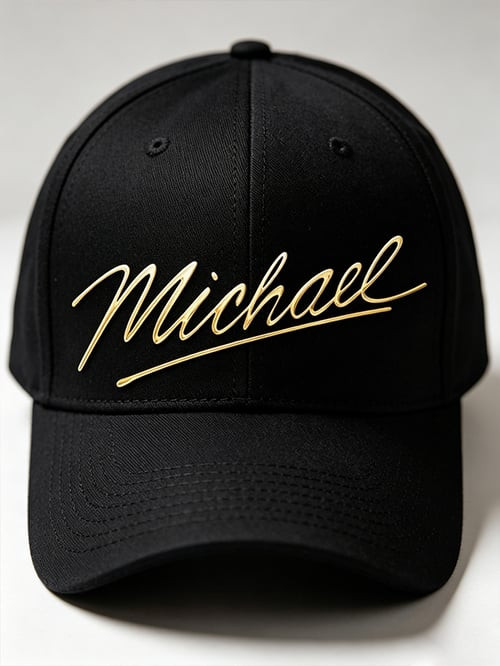 Michael Jackson Logo Hat Michael Jackson Baseball Cap King Of The Pop Lover Gift