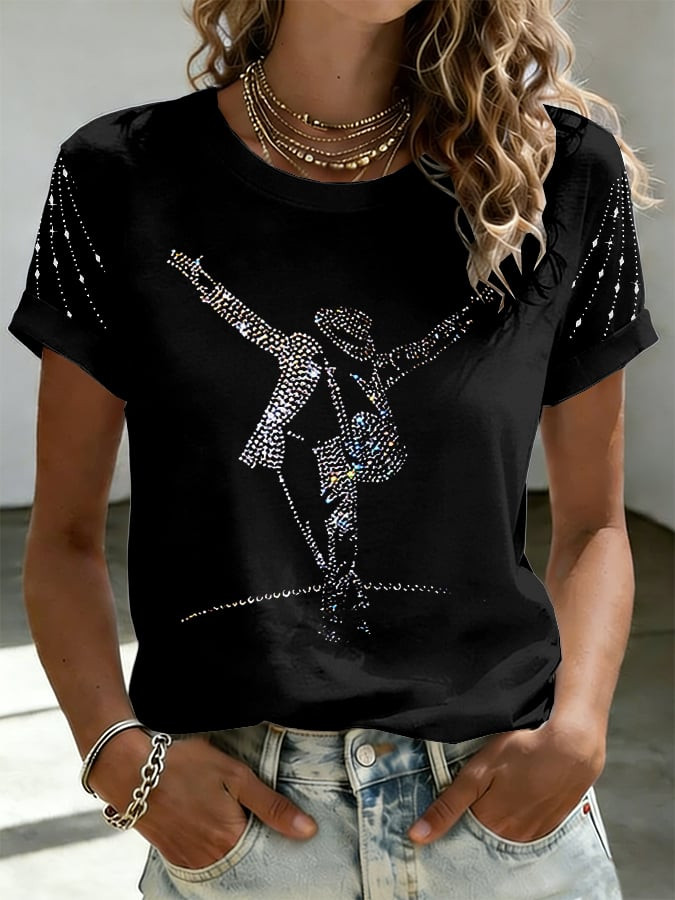 Michael Jackson Merch Dance Pose T-Shirt King Of The Pop Shirt Birthday Gift For Mom