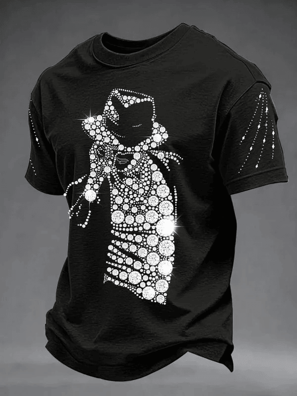 Michael Jackson Merch Pop Music Inspired T-Shirt King Of The Pop Shirt Fans Gift For Brother