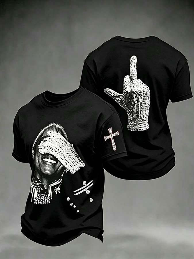 Michael Jackson Merch Retro Commemorative T-Shirt Michael Jackson Clothes Gift For Boyfriend