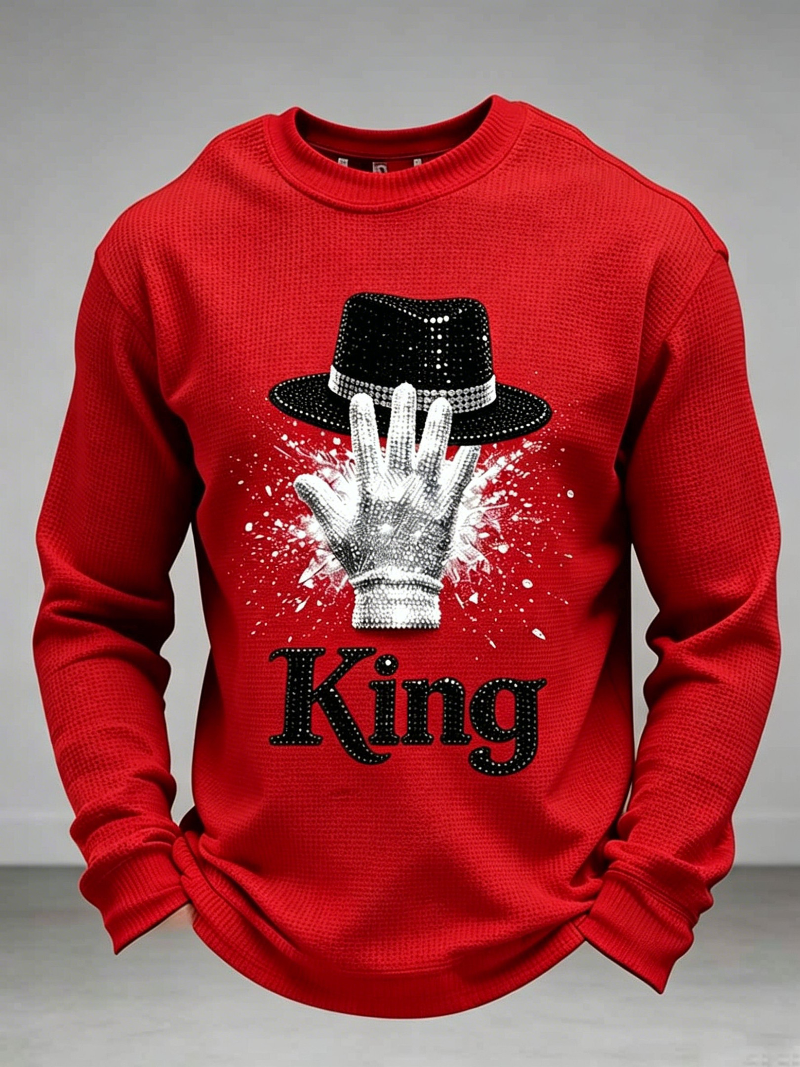 Michael Jackson Merch White Glove King Long Sleeve Shirt Michael Jackson Apparel Gift Idea