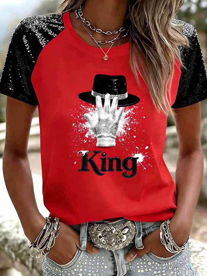 Michael Jackson Merch White Glove T-Shirt Michael Jackson Clothes Gift For Girlfriend