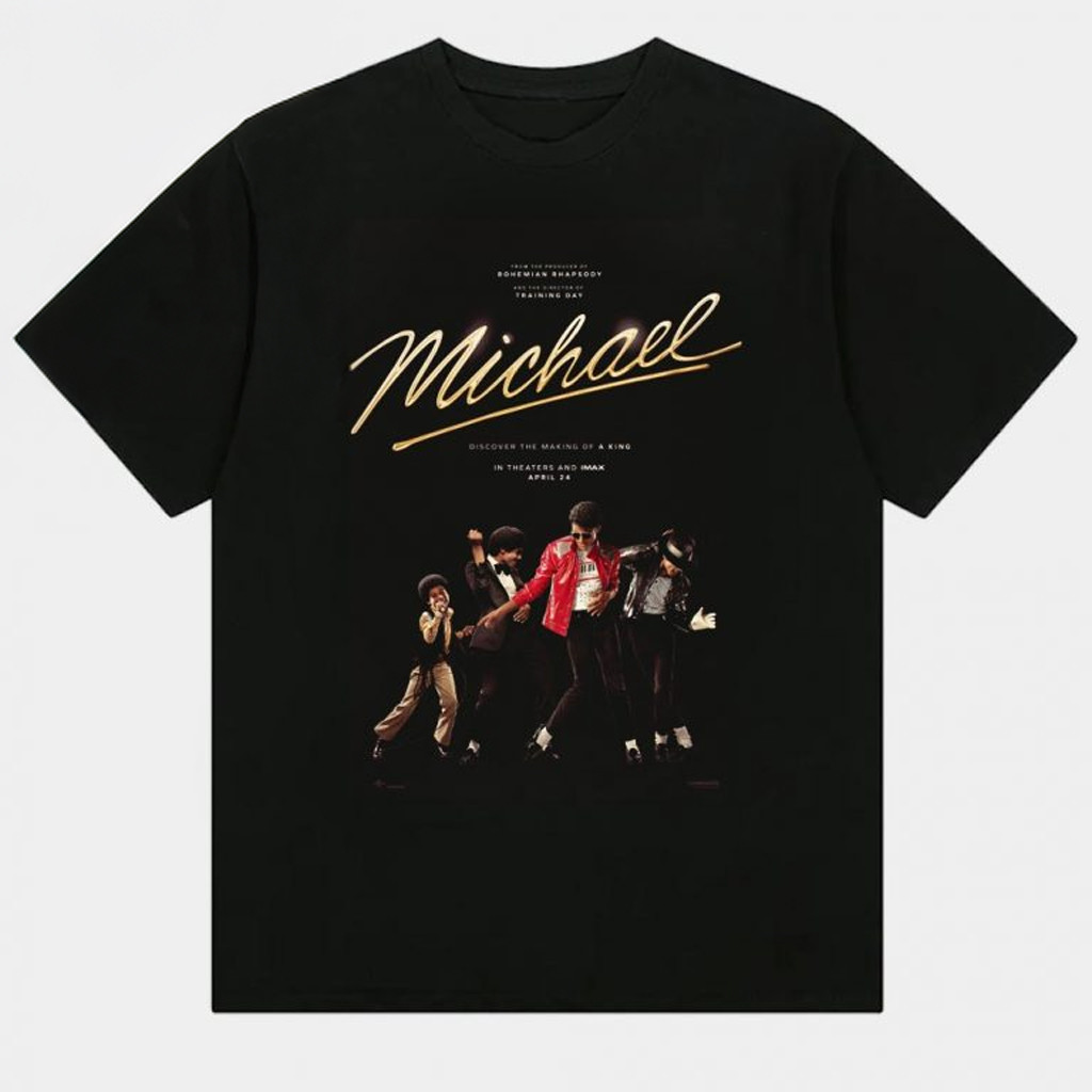 Michael Jackson Movie Discovery Making Of A King April 24th 2026 T-Shirt Michael Jackson Merch