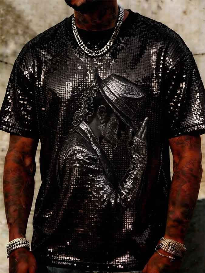 Michael Jackson Portrait Art Vintage T-Shirt King Of The Pop Shirt Michael Jackson Lover Gift