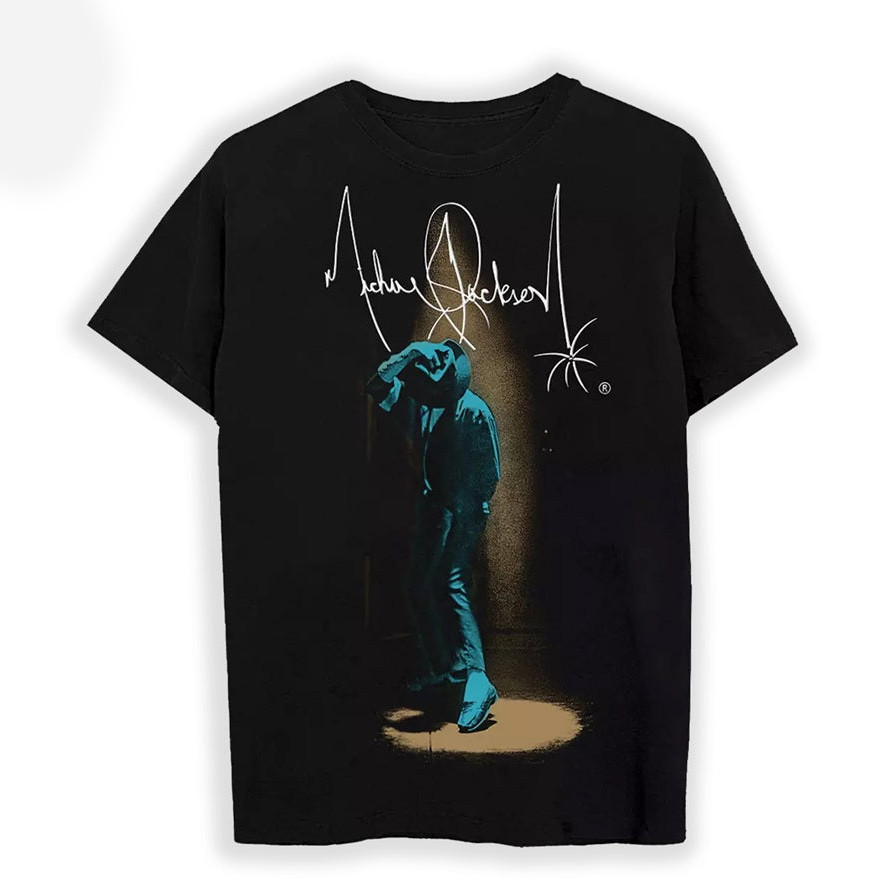 Michael Jackson Spotlight Signature T-Shirt Michael Jackson Apparel Best Present For Boyfriend