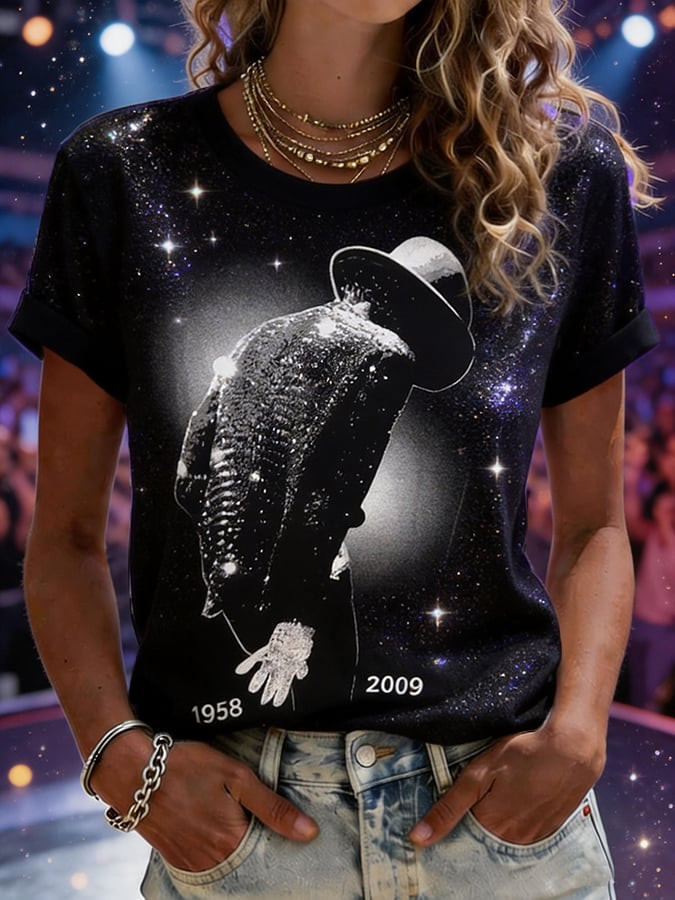 Michael Jackson Superstar Art T-Shirt King Of Pop Shirt Michael Jackson Lovers Gift