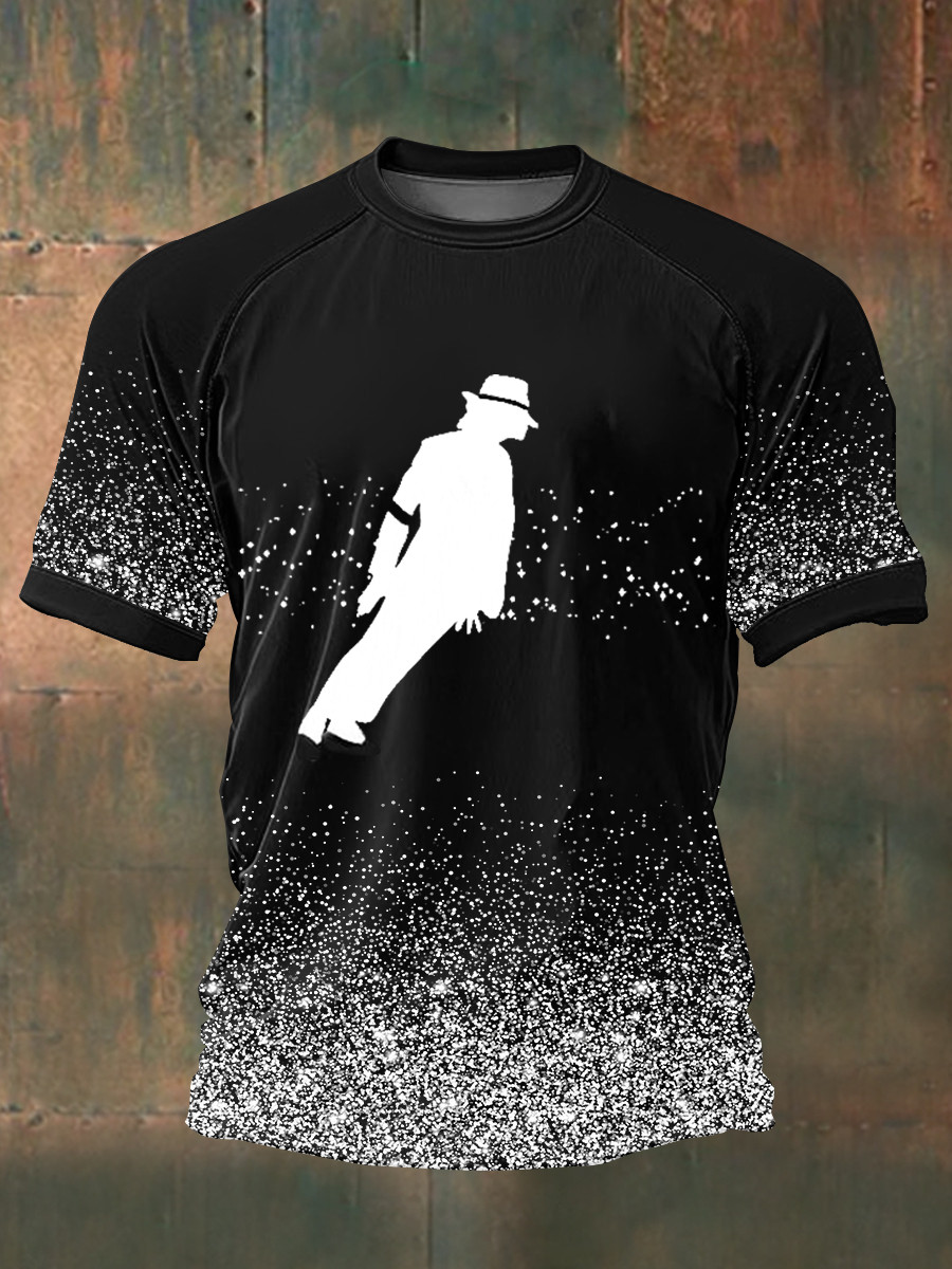 Michael Jackson T-Shirt King Of Pop Music Legend Tribute Apparel MJ Fans Gift