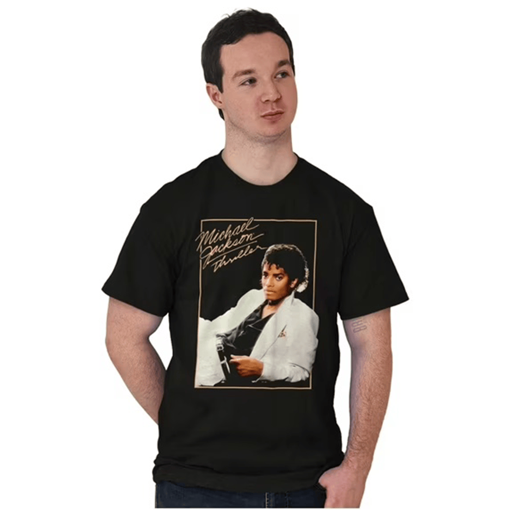 Michael Jackson Thriller Album Cover T-Shirt King Of Pop Shirt Michael Jackson Fans Gift