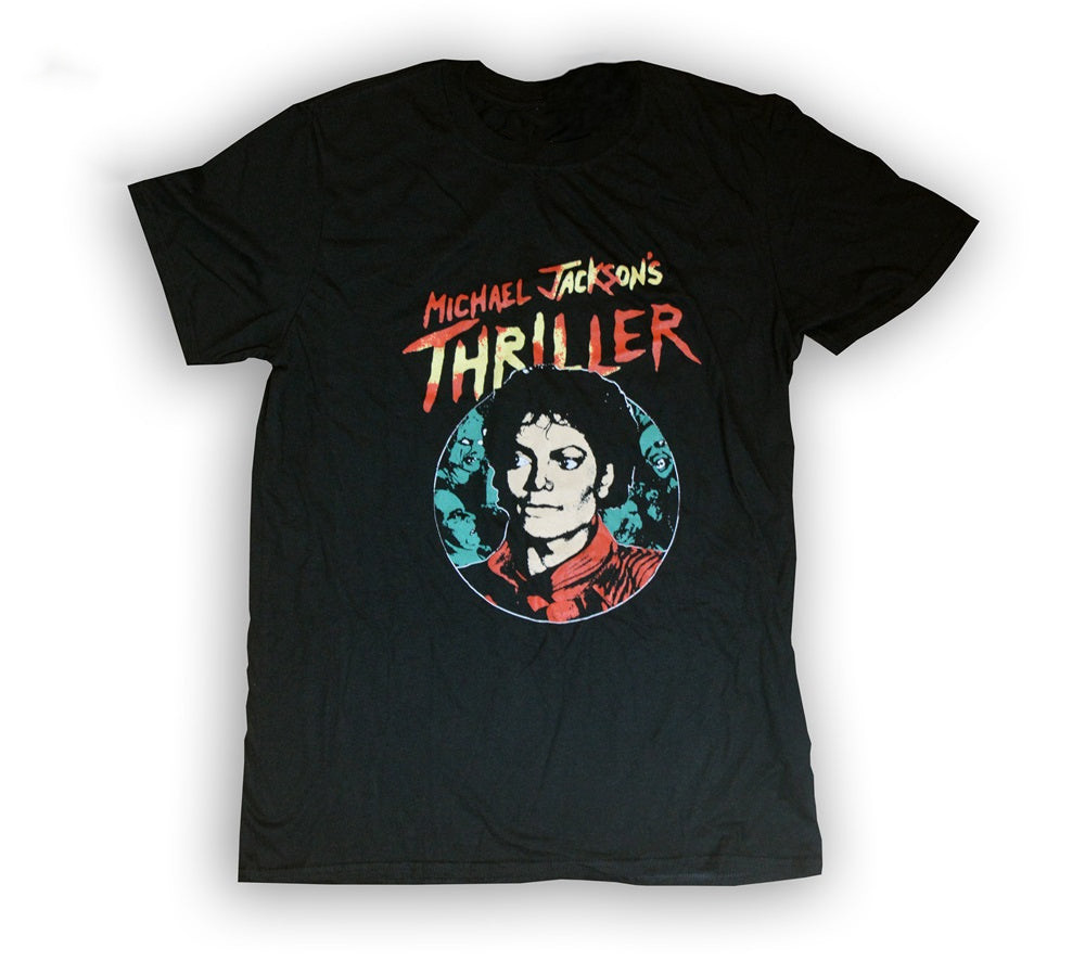 Michael Jackson Thriller Circle T-Shirt Michael Jackson Clothes Unique Gift For Huge Fans