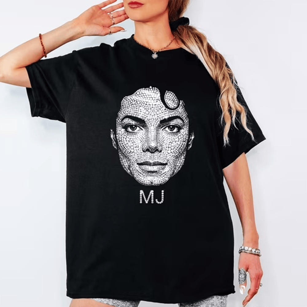 Michael Jackson Vintage Portrait T-Shirt Michael Jackson King Of Pop Merch Best Fans Gift