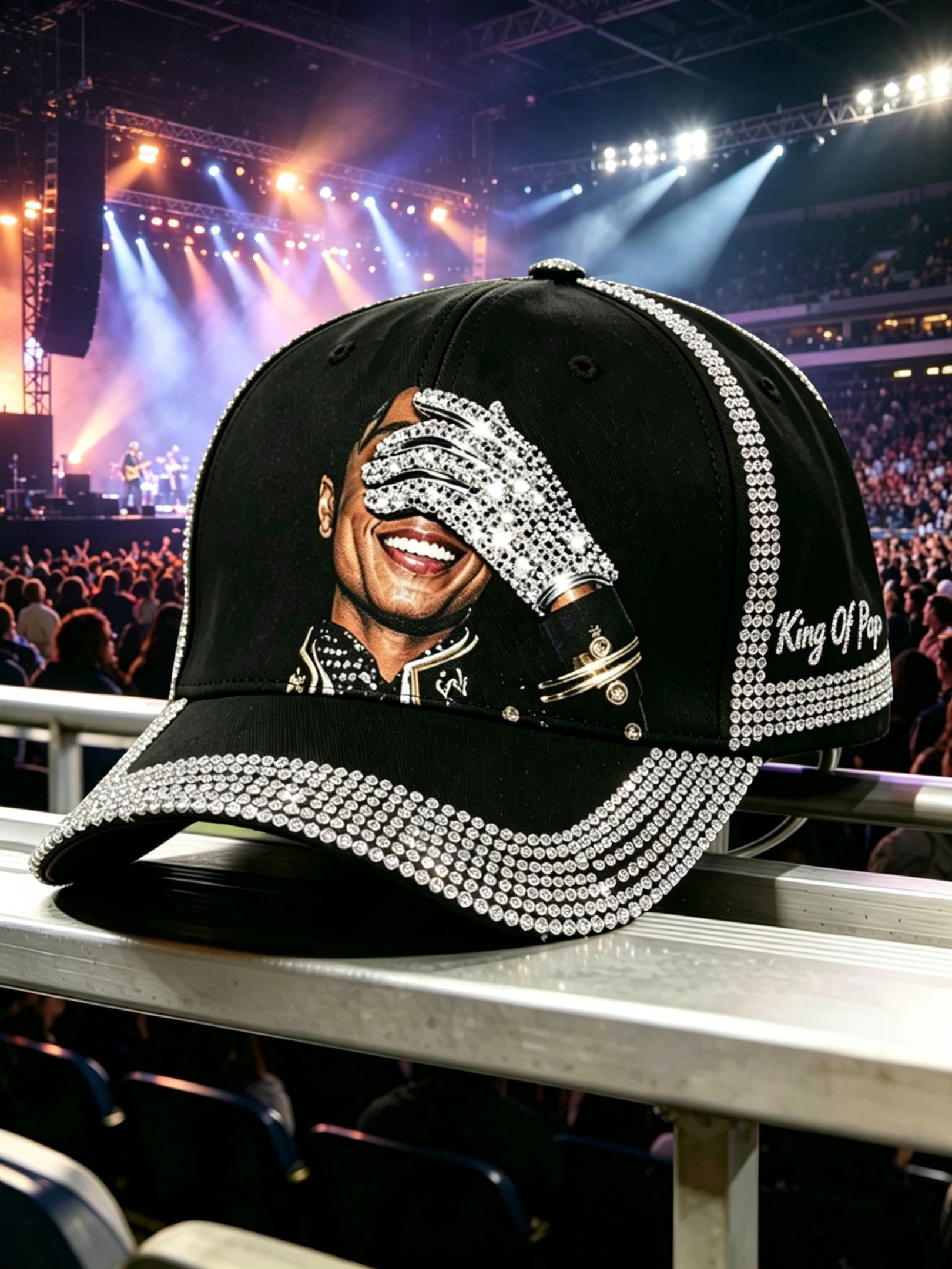 Michael Jackson White Glove Hat King Of Pop Baseball Cap Michael Jackson Lover Gift