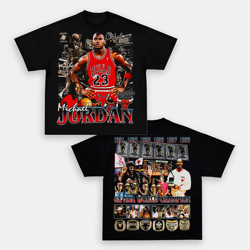 Michael Jordan 2 Graphic T-Shirt Birthday Gift Ideas For Him