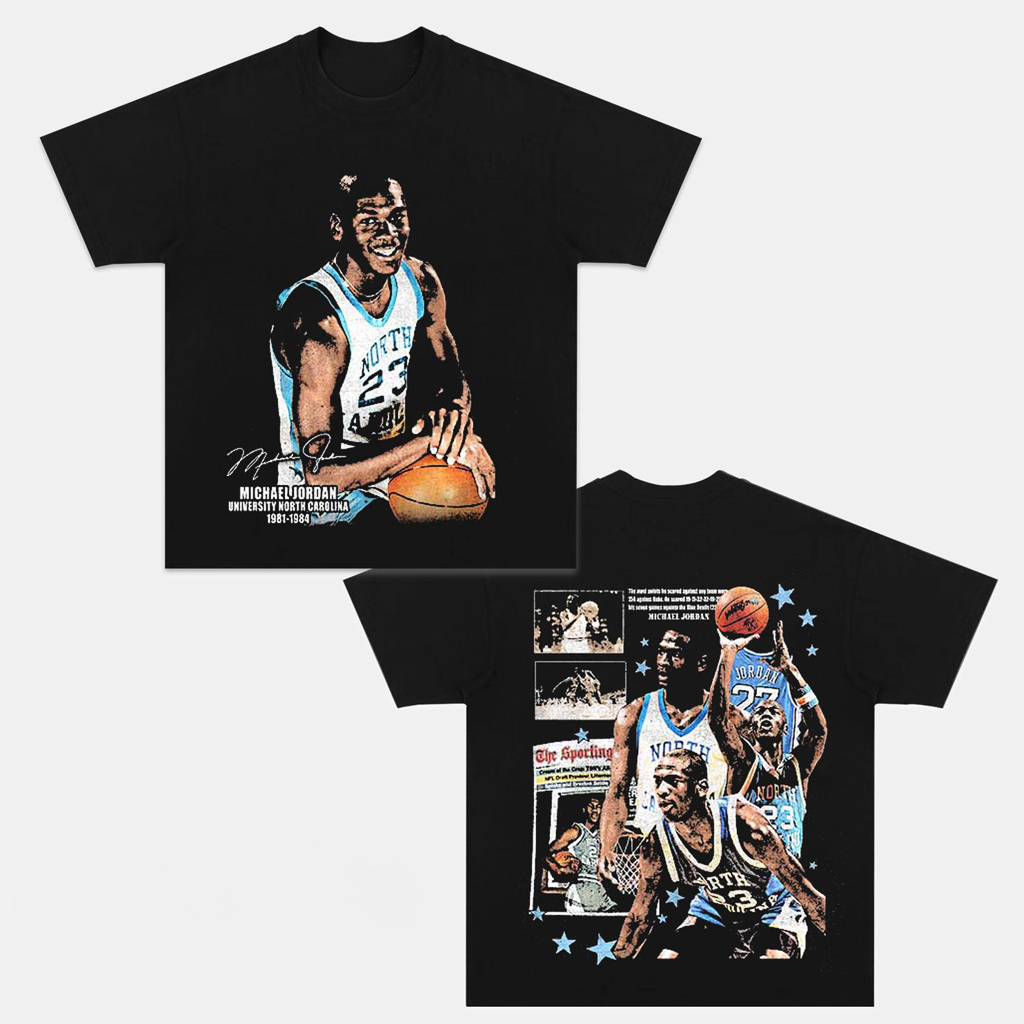 Michael Jordan Graphic T-Shirt Basketball Lovers Gift Ideas For Father