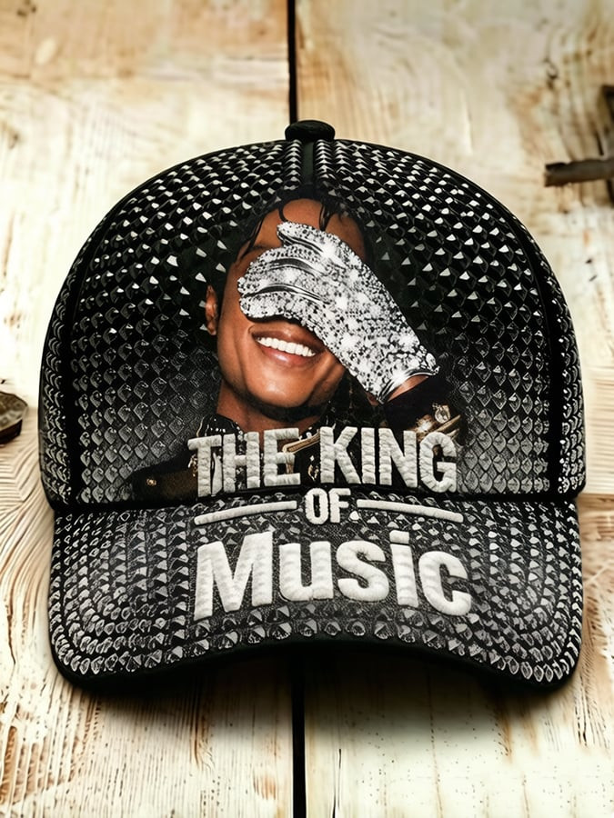 Micheal Jackson King Of Music Hat Micheal Jackson Baseball Cap Cool Gift For Him