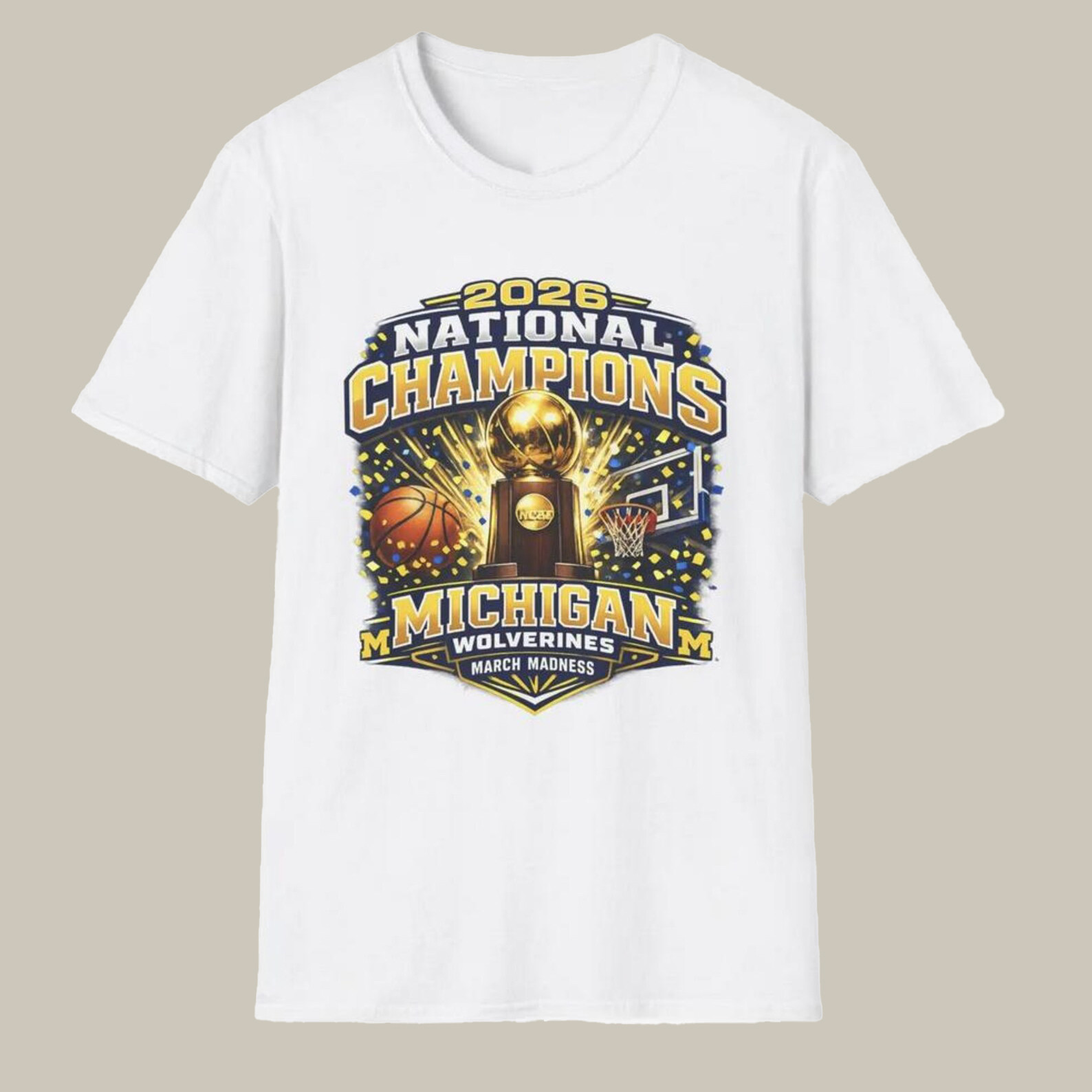 Michigan Basketball National Champions 2026 T-Shirt Michigan Championship Shirt Best Fan Gifts