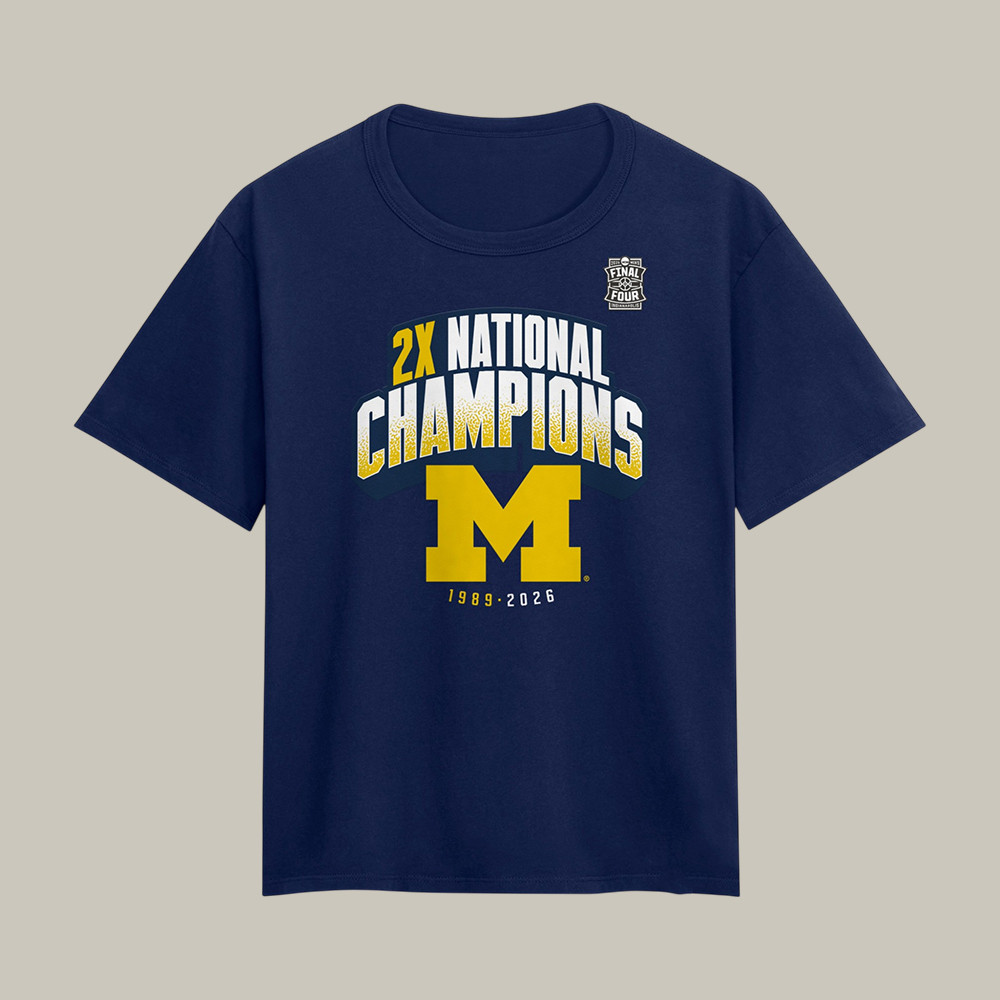 Michigan Basketball T-Shirt 2026 National Champions Clothing Gift For New Students