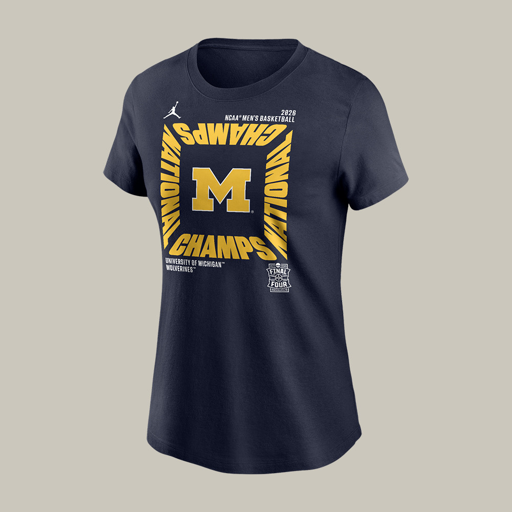 Michigan Championship T-Shirt 2026 National Champions Merchandise Gift For Die Hard Fans