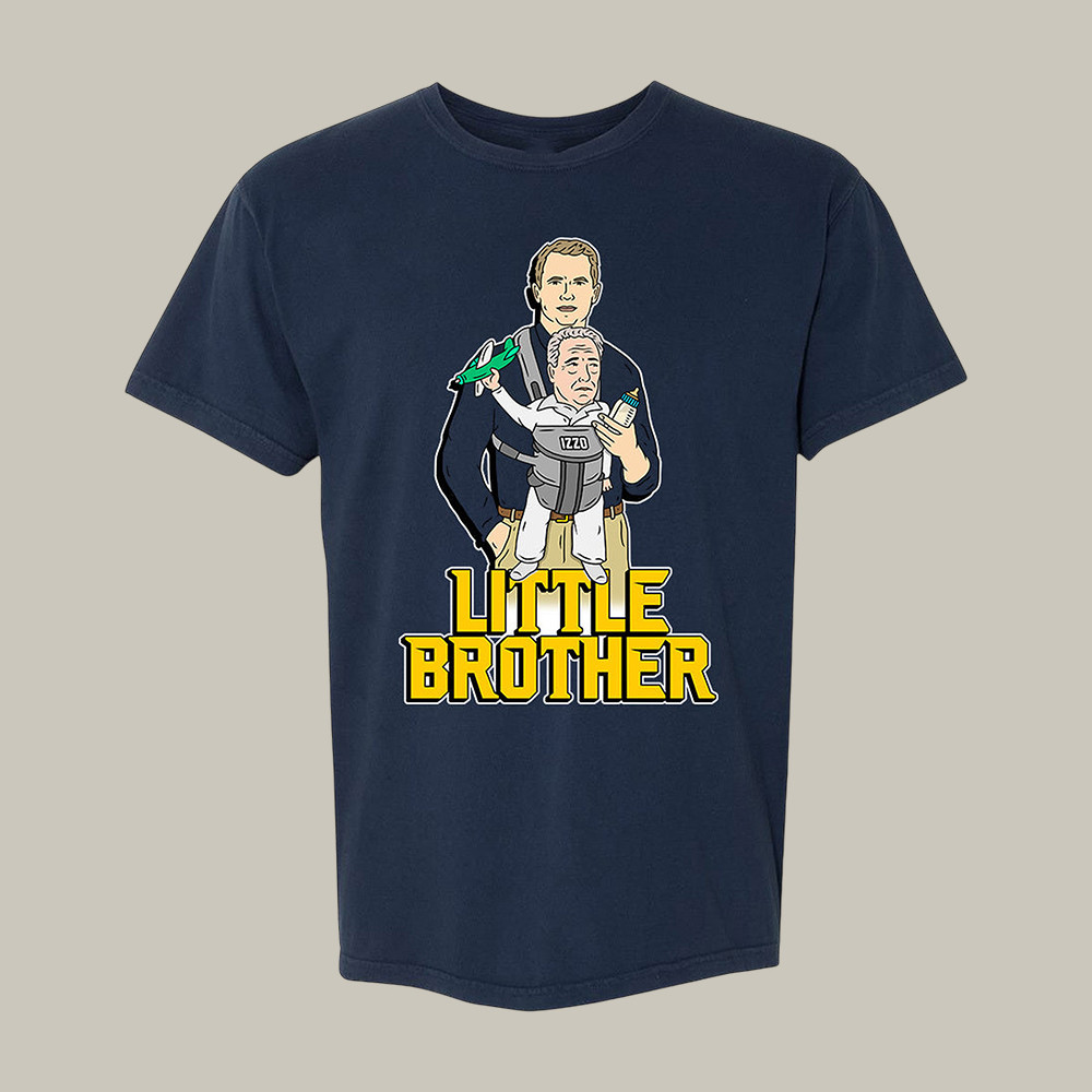 Michigan Championship T-Shirt Izzo Carrying A Baby Apparel Gift For College Fans