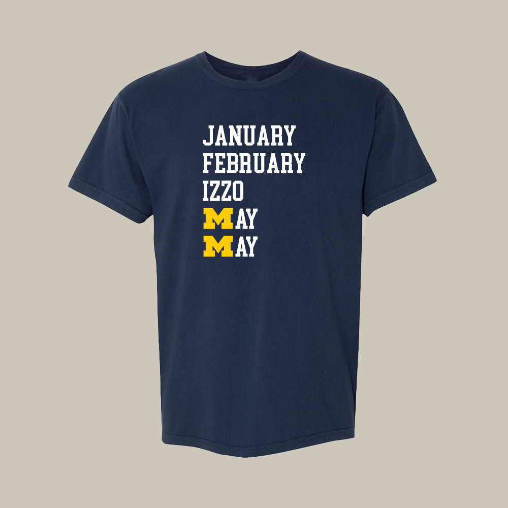 Michigan Championship T-Shirt January February Izzo May Shirt Gift For Game Day Fans