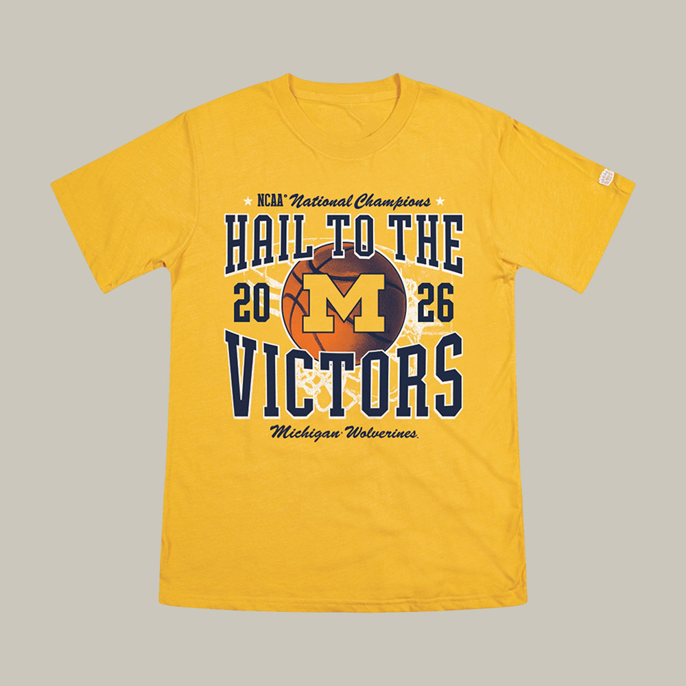 Michigan Championship T-Shirt The Victors Tee Gift For Basketball Lovers