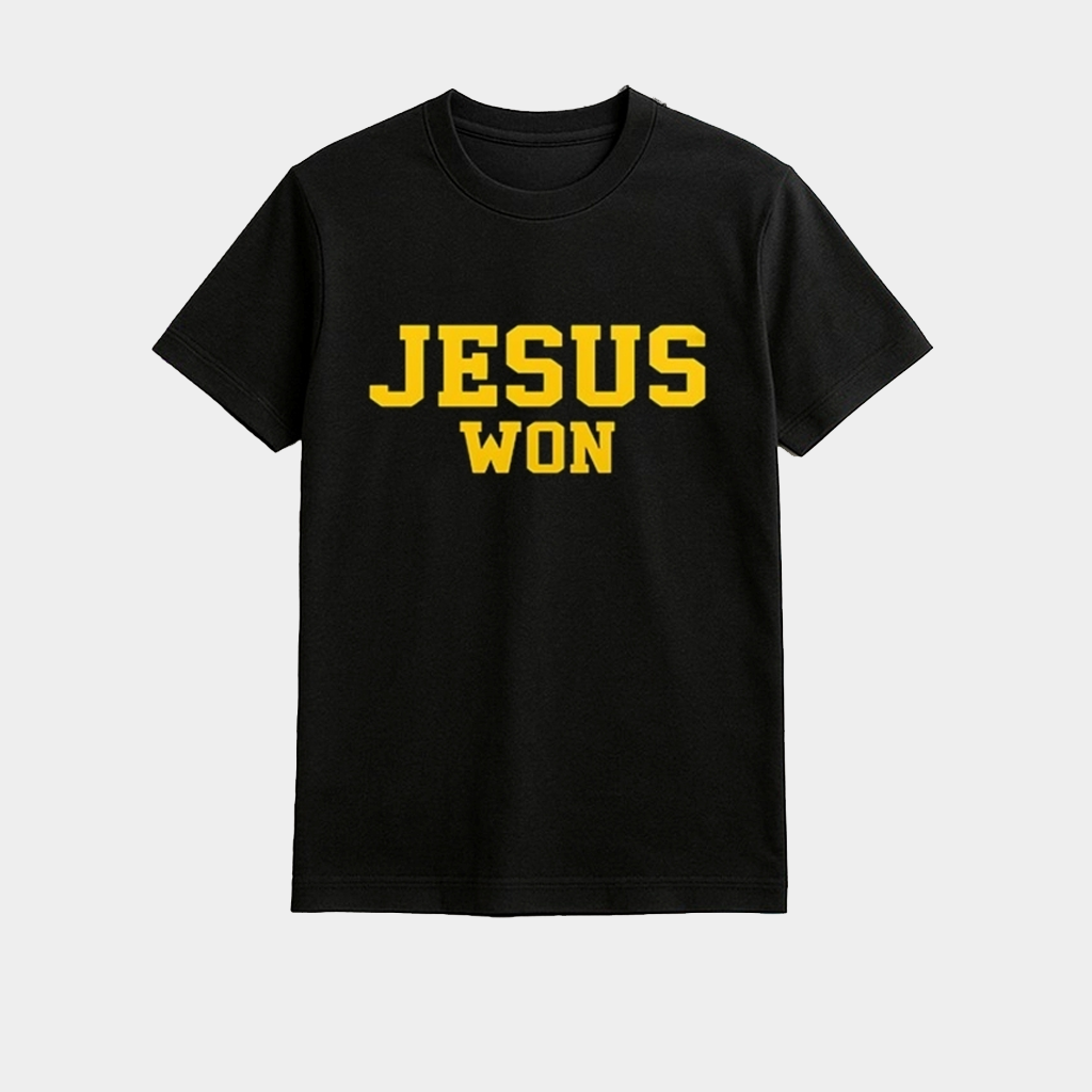 Michigan Coaches Jesus Won Shirt Birthday Gift Ideas For Brother
