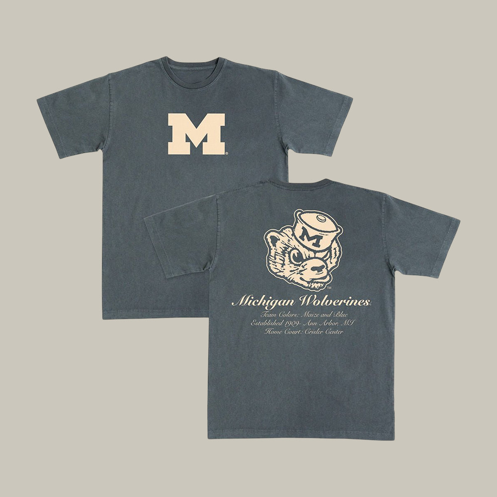 Michigan Homecourt 2026 Basketball Final Four T-Shirt Basketball Clothes Present Idea