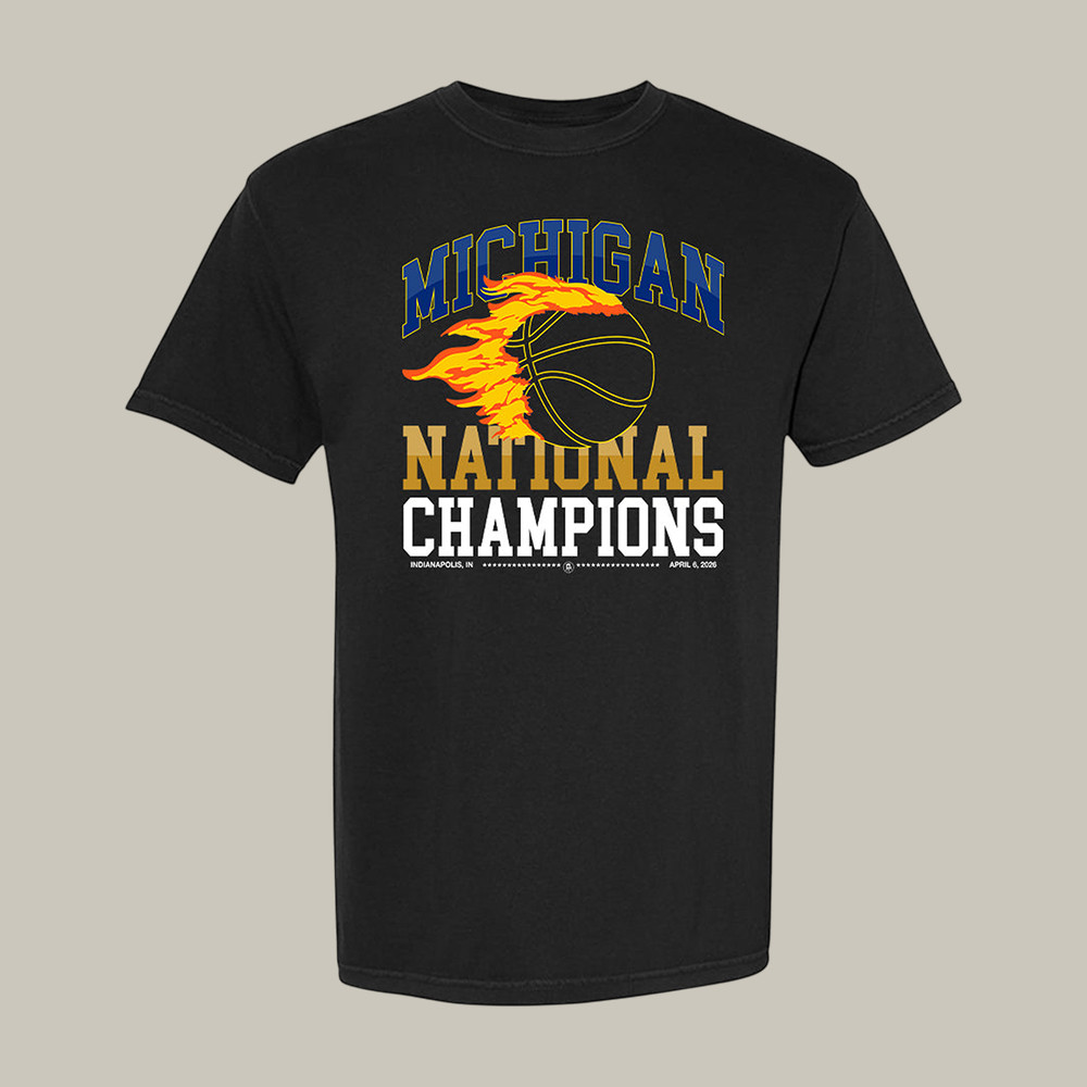 Michigan National Championship T-Shirt 2026 Champions Tee Gift For New Students