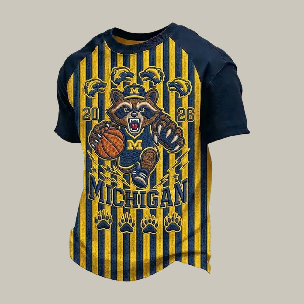 Michigan National Championships T-Shirt March Madness Final Four Clothes Fan Gift For Husband