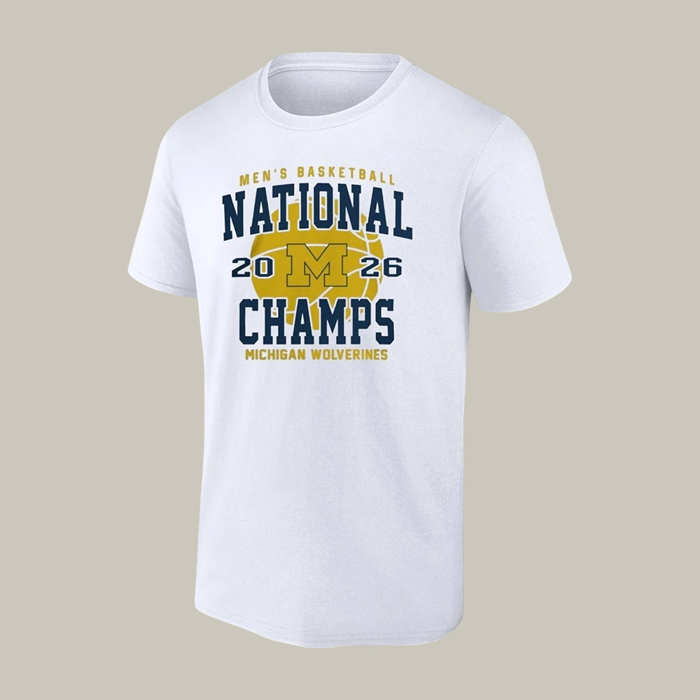 Michigan National Championships T-Shirt NCAA Men's Basketball Final Four Shirt Fan Gear