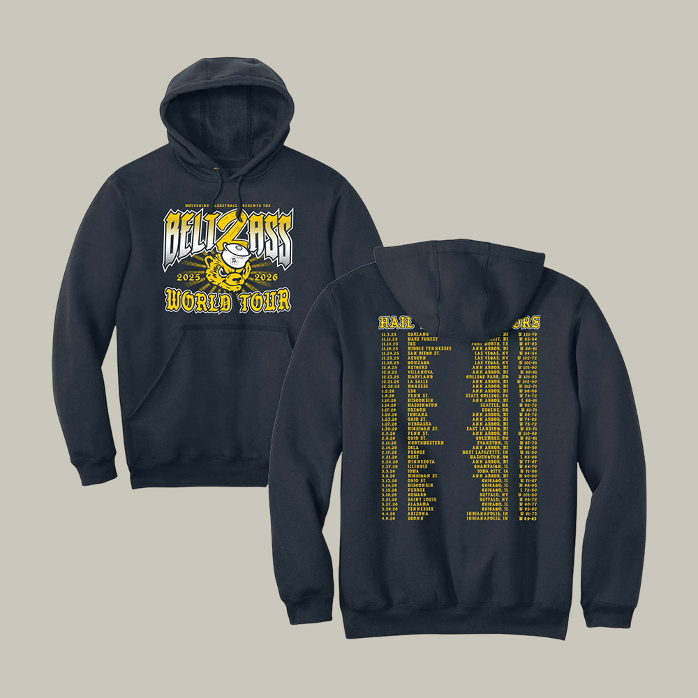 Michigan National Champs Hoodie World Tour 2025-2026 Merch Gift For Team Supporters