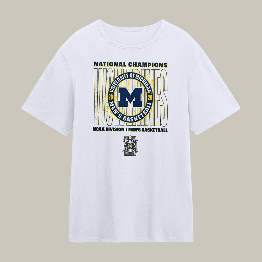 Michigan National Champs T-Shirt 2026 Champions Merch Gift For Team Supporters