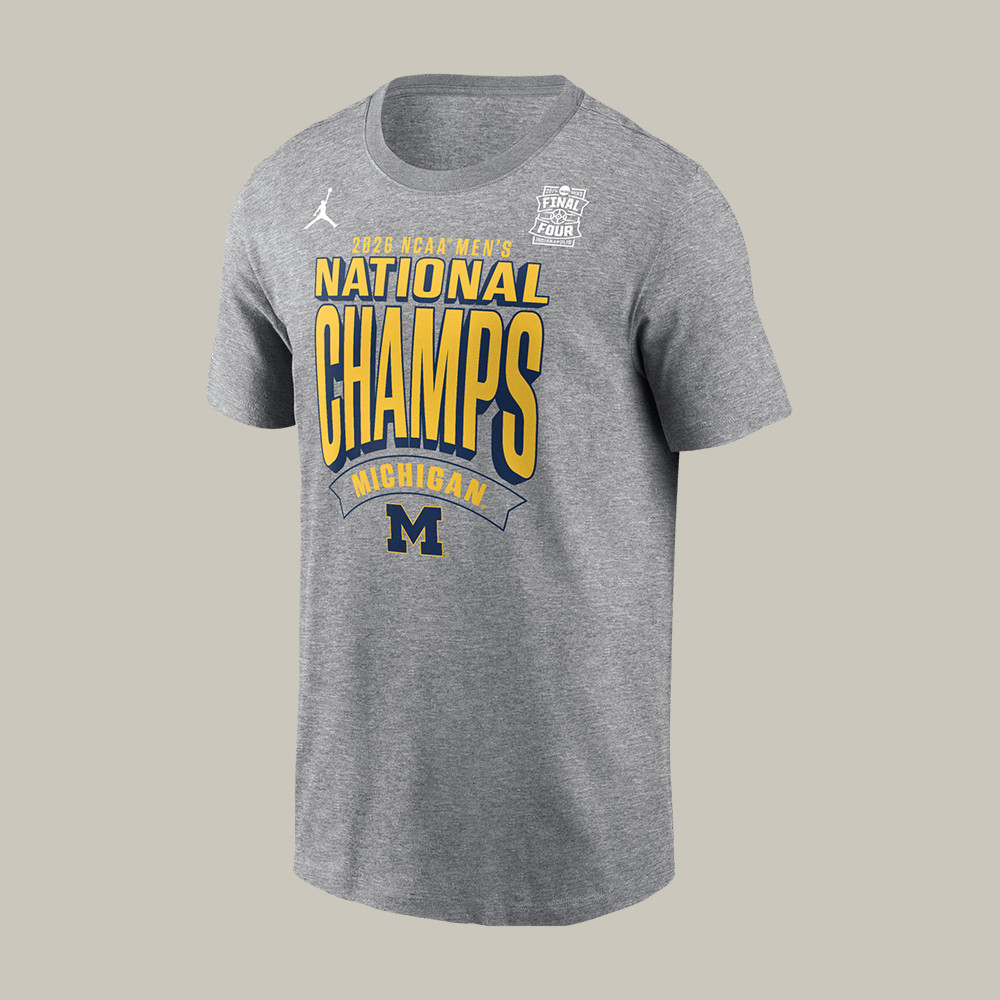 Michigan NCAA Men's Basketball National Champions T-Shirt Michigan Championships Clothing