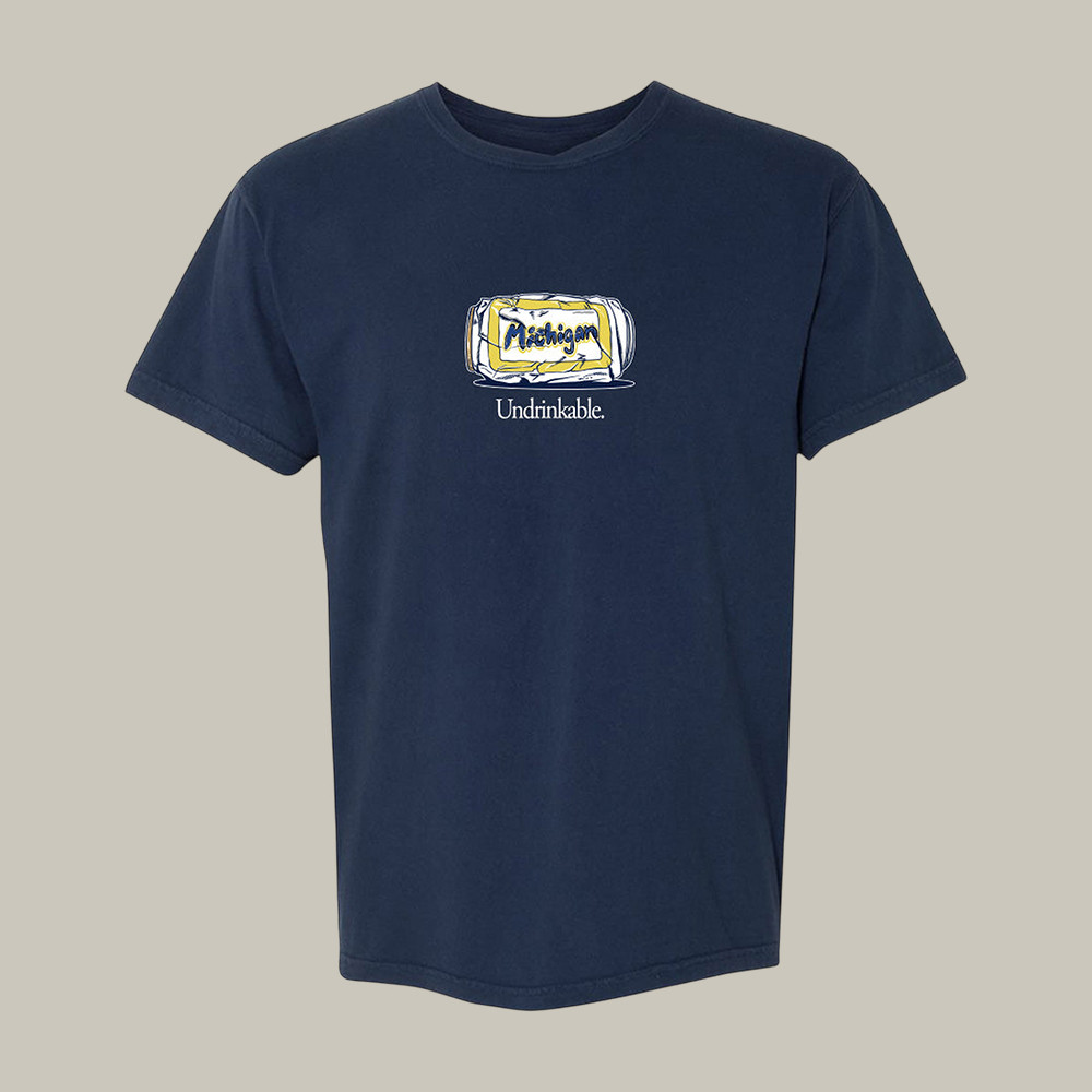 Michigan Undrinkable Final Four T-Shirt Michigan National Championships Shirt Gift For Huge Fans