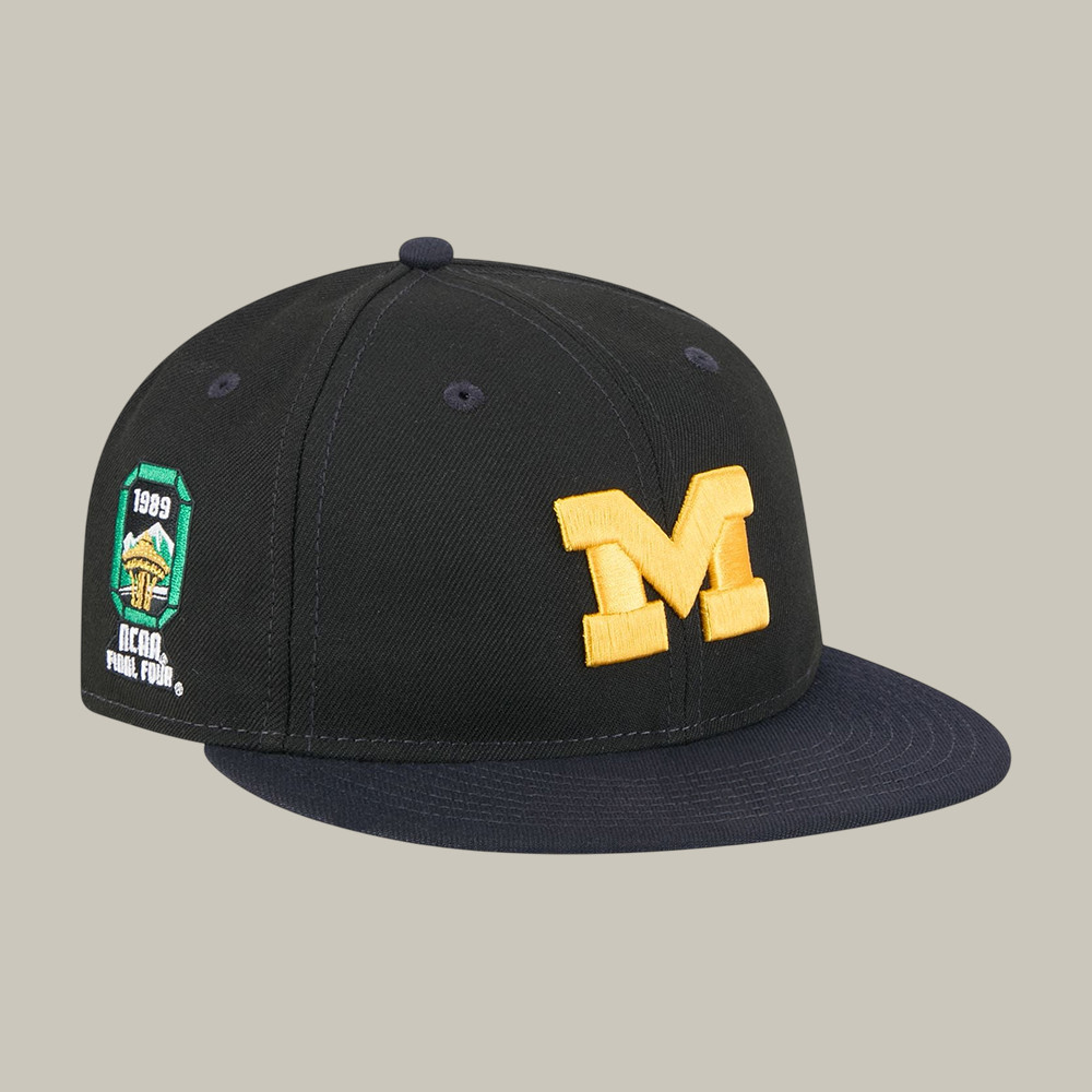 Michigan Wolverines 2026 Basketball Final Four Snapback Hat Basketball Merch Gift For Huge Fans