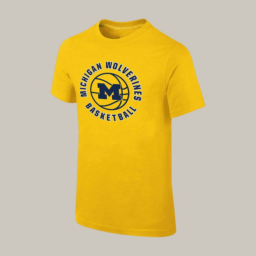 Michigan Wolverines 2026 Basketball Final Four T-Shirt Game Day Clothing Basketball Gear