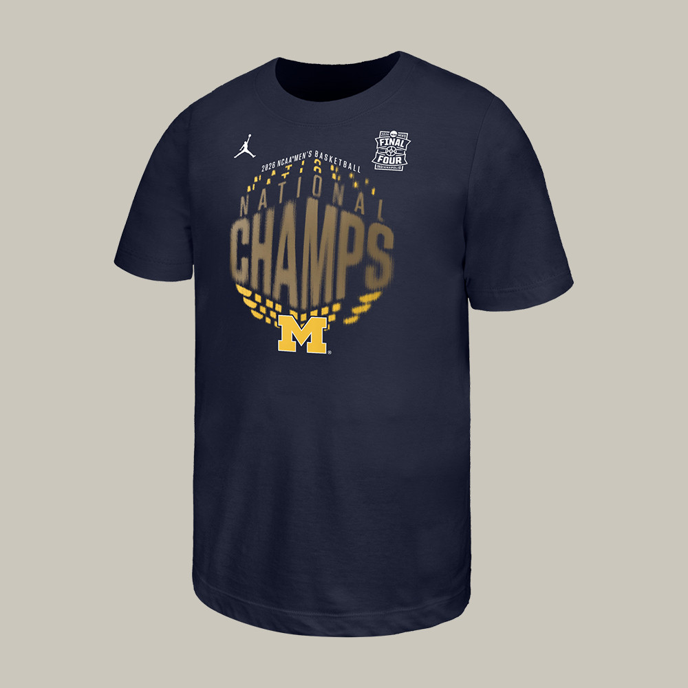 Michigan Wolverines 2026 NCAA Basketball Final Four T-Shirt Michigan Championship Tee