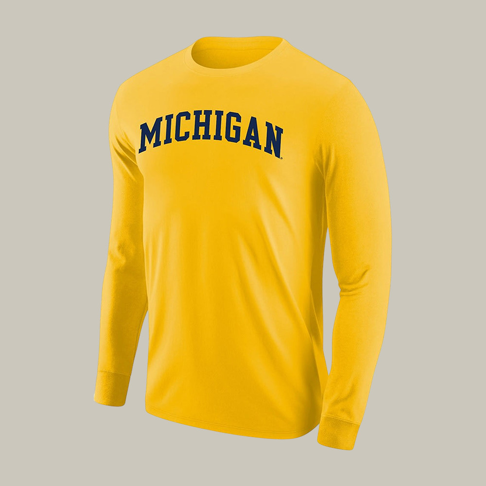 Michigan Wolverines 2026 NCAA Basketball Long Sleeve Shirt March Madness Final Four Apparel
