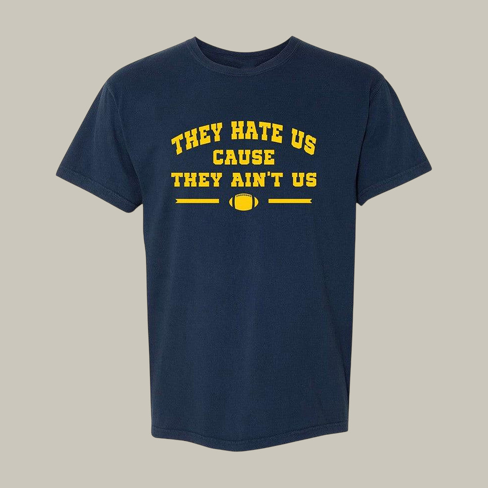 Michigan Wolverines 2026 NCAA Basketball National Champions T-Shirt They Hate Us Shirt
