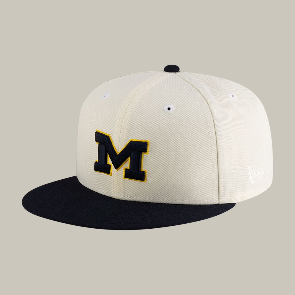 Michigan Wolverines 2026 NCAA Basketball Snapback Hat Game Day Final Four Merch Fan Gift