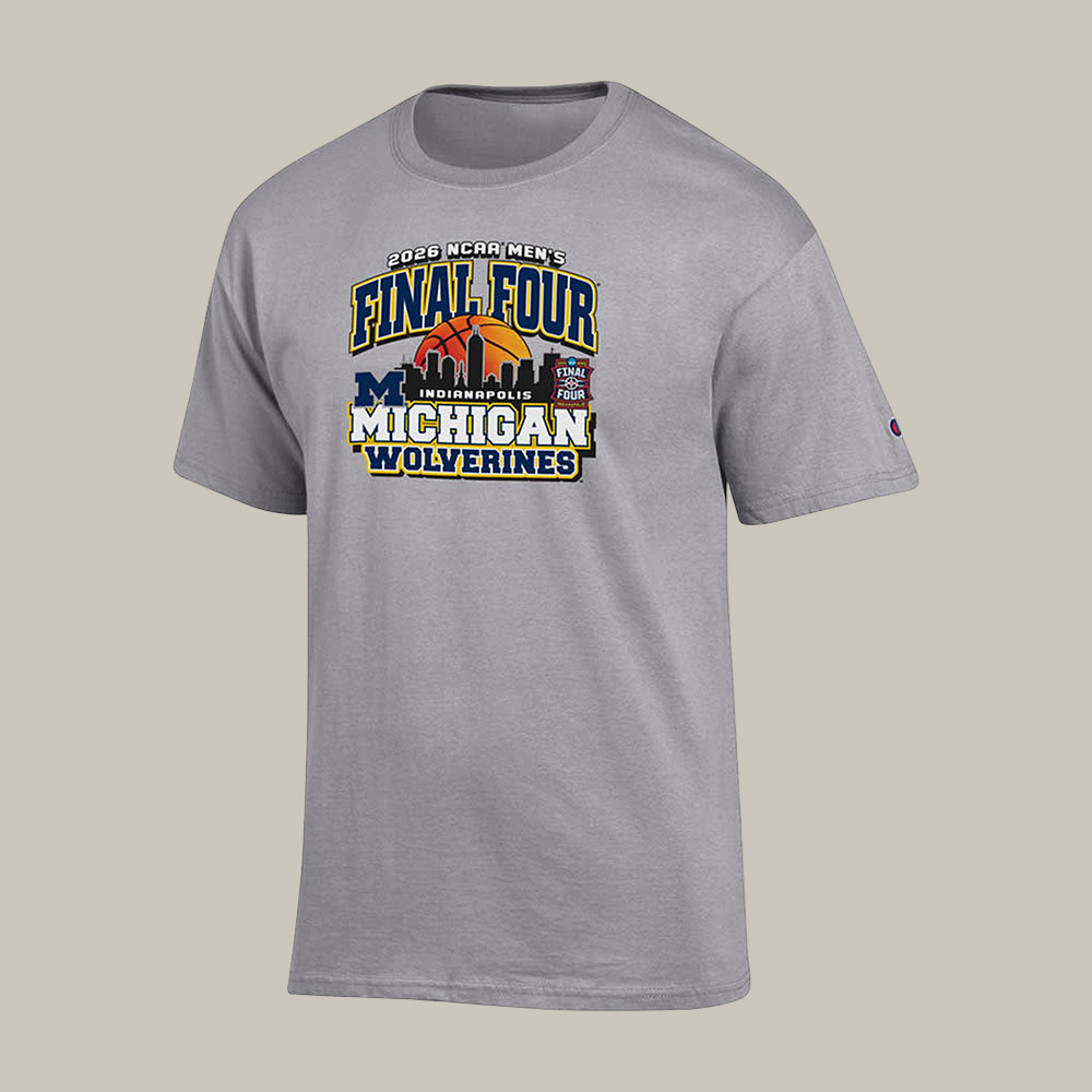 Michigan Wolverines 2026 NCAA Men's Basketball Final Four T-Shirt March Madness Shirt Brother Gifts