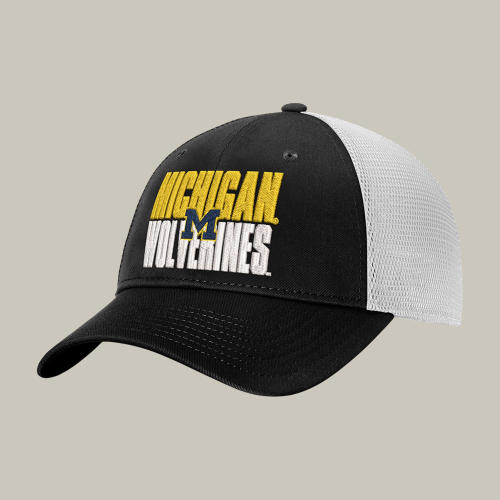 Michigan Wolverines Basketball Final Four Trucker Hat Michigan Wolverines Trucker Cap Fan Gift