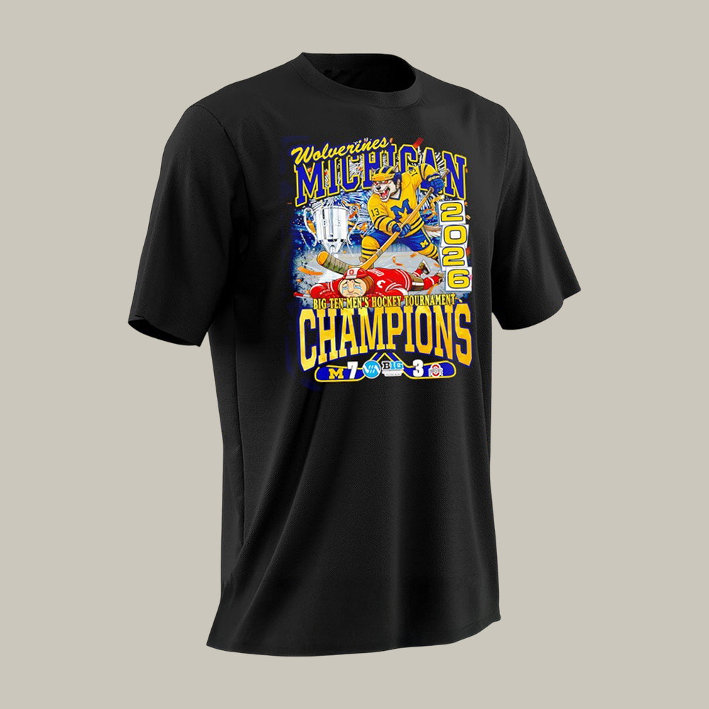 Michigan Wolverines Beat Ohio State T-Shirt Big Ten Hockey Champions Shirt Fan Gift Ideas