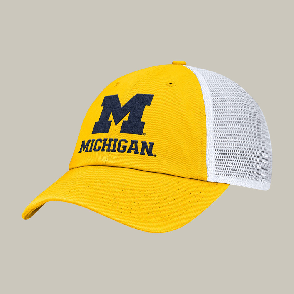 Michigan Wolverines Final Four Basketball Trucker Hat Michigan Wolverines Trucker Cap Fan Gear
