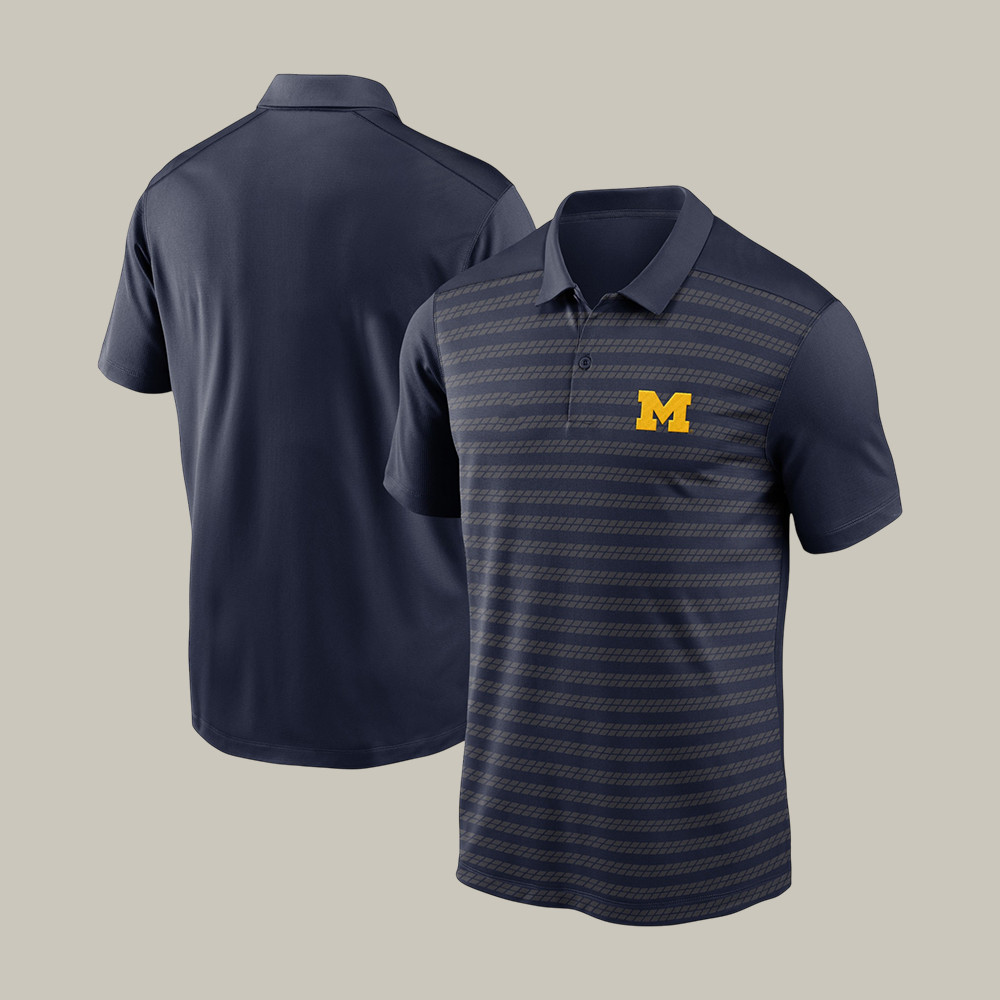 Michigan Wolverines Final Four Polo Shirt Michigan Wolverines Merch Fan Gift For Dad Birthday